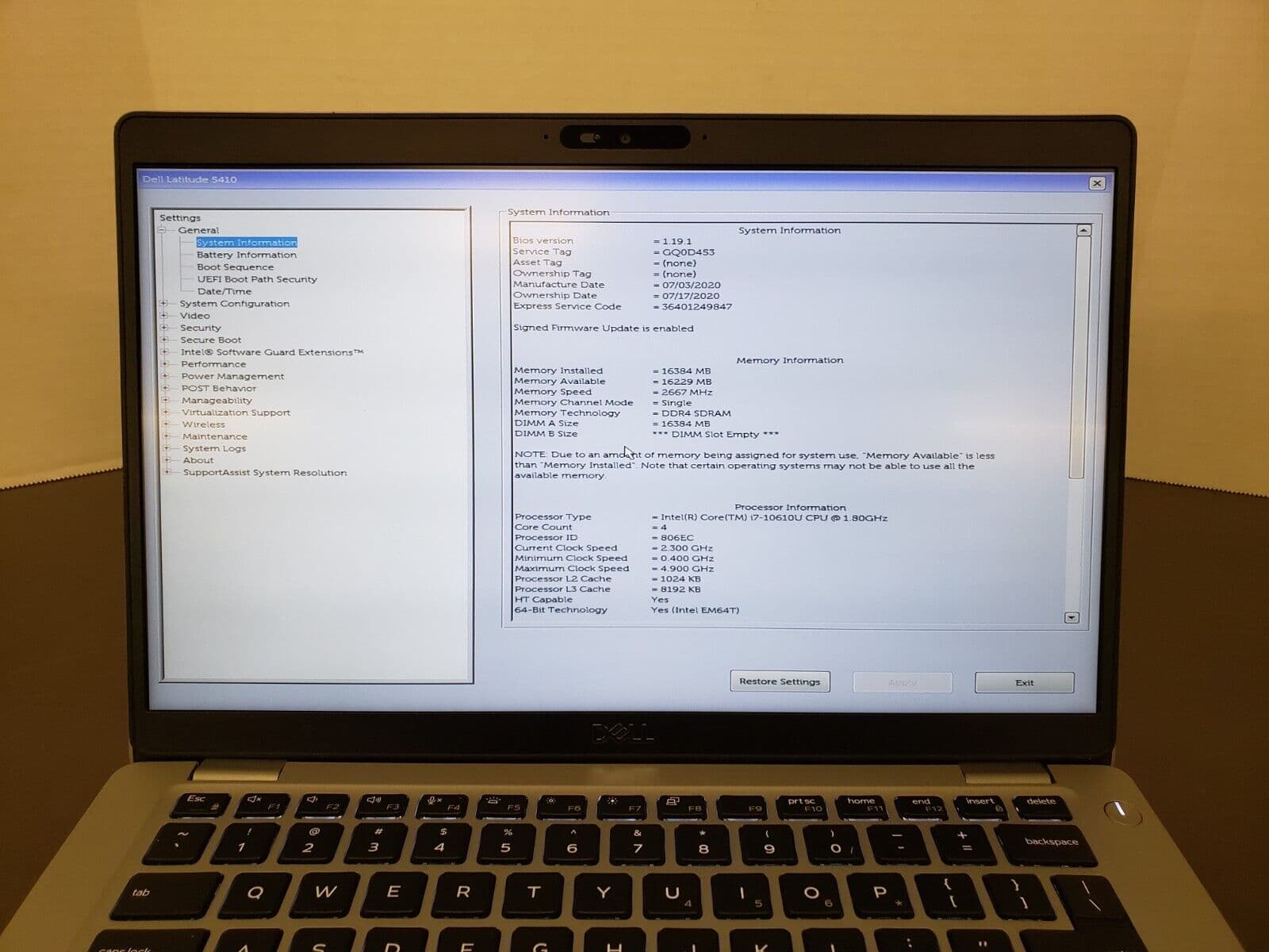 Dell Latitude 5410 thumbnail 7
