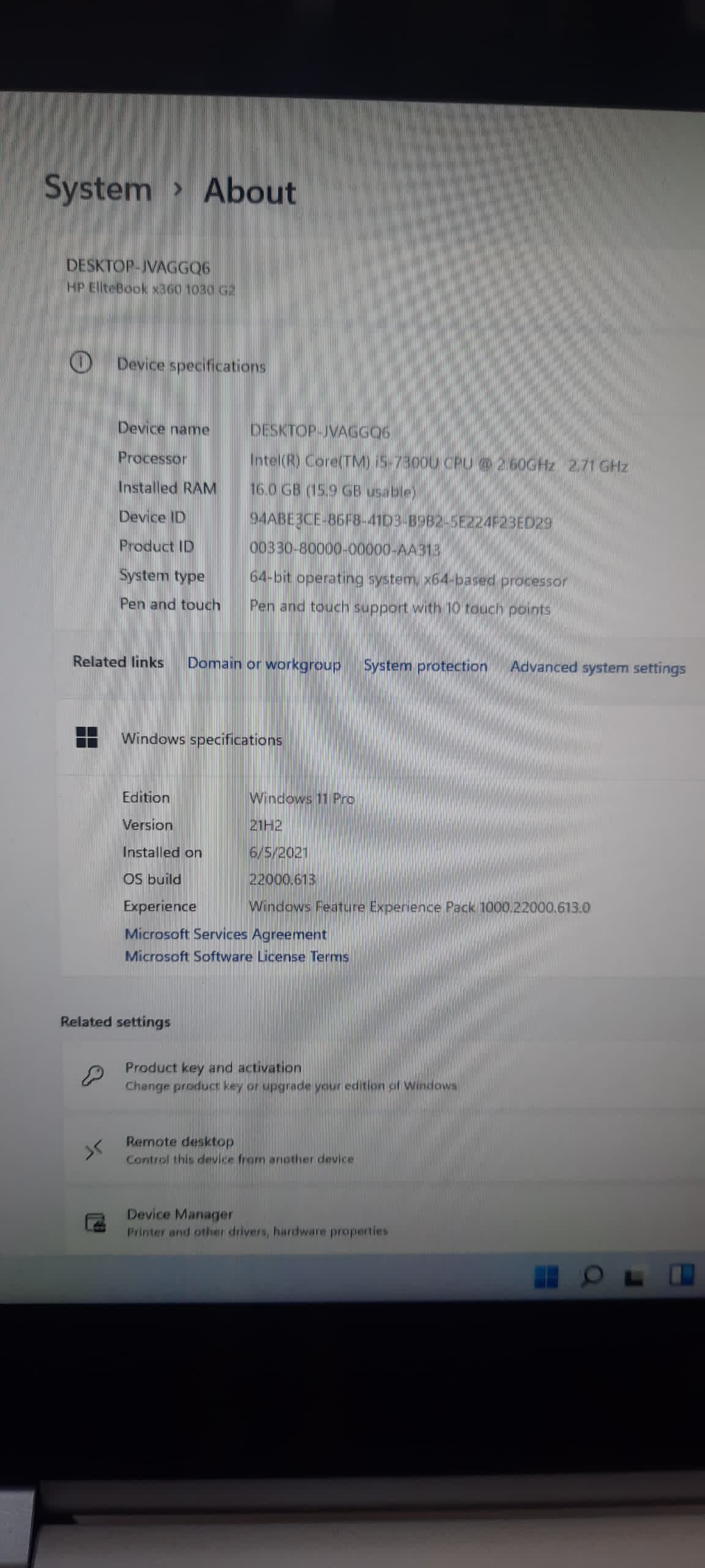 HP Elitebook x360 1030 G2 thumbnail 5