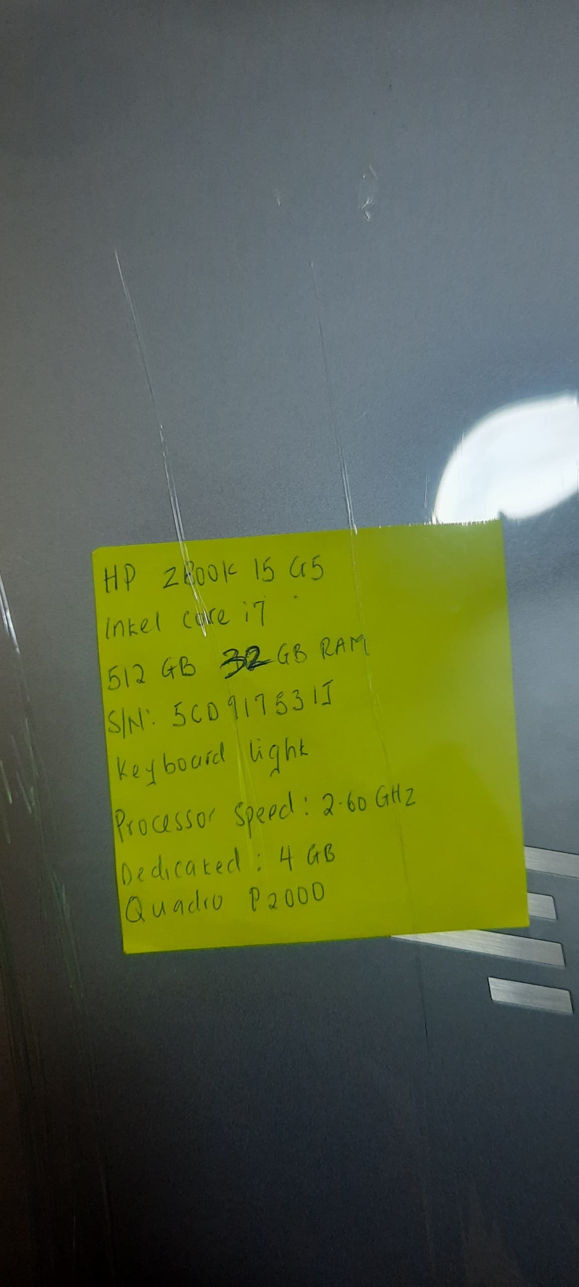 HP ZBOOK 15 G5 thumbnail 4