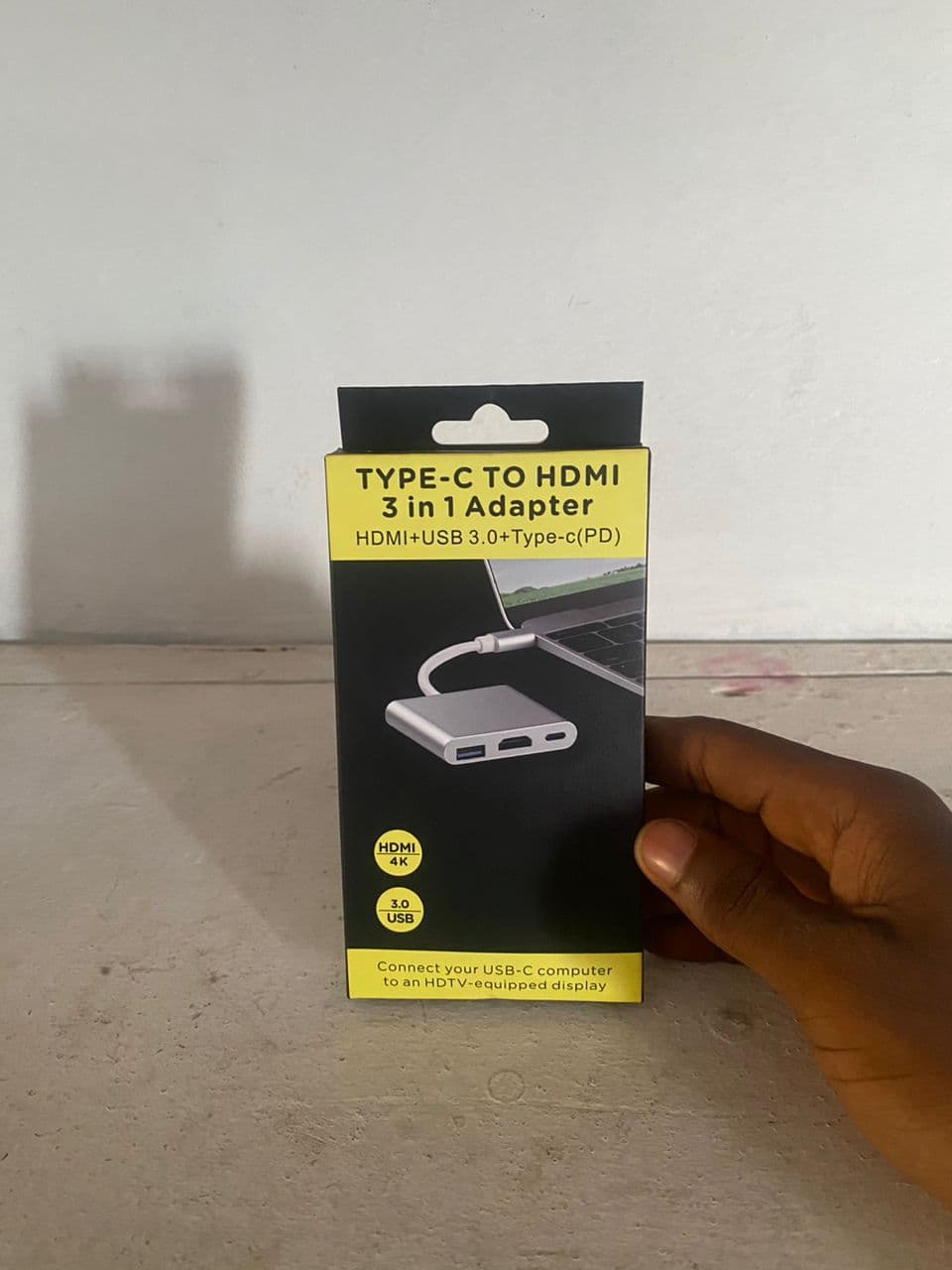 TYPE-C TO HDMI 3 in 1 Adapter