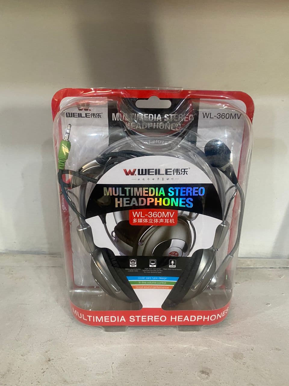 Stereo Headphones with Mic