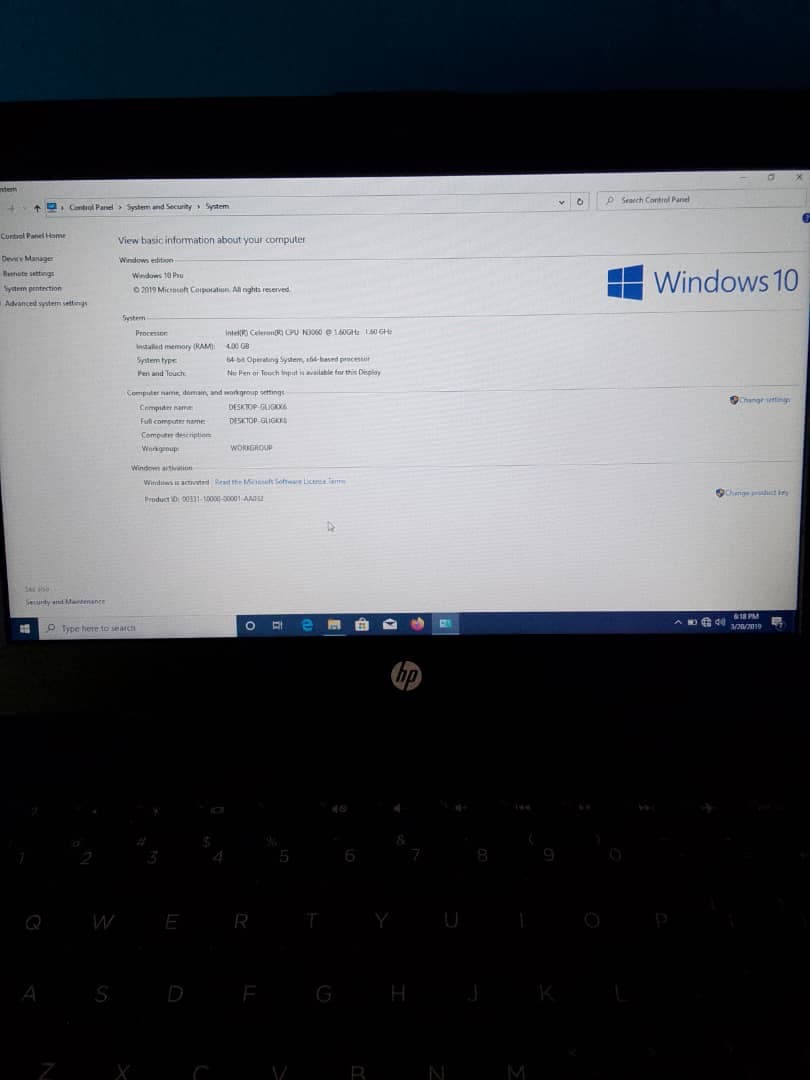 Hp Stream 11 Pro G3