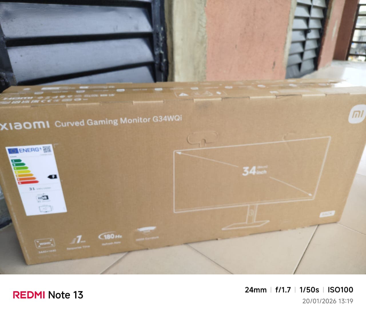 XIAOMI CURVED GAMING MONITOR